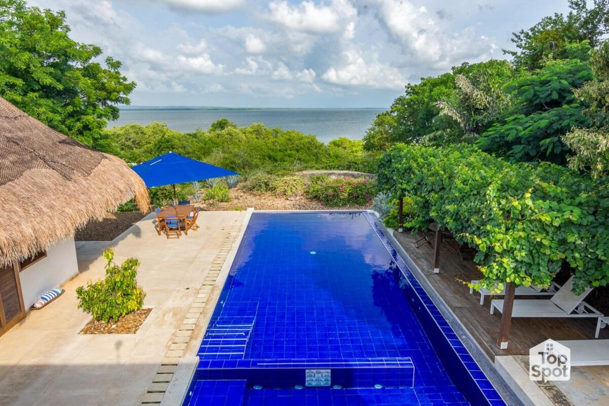 Seaside Topspot For 17 At Exclusive & Idyllic Isla Barú Exterior foto